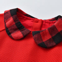 Load image into Gallery viewer, Baby Kid Girls Checked Bow Dresses Wholesale 220630142
