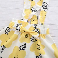 Load image into Gallery viewer, 2 Pieces Set Baby Girls Letters Print Tops And Flower Dresses Wholesale 069112108
