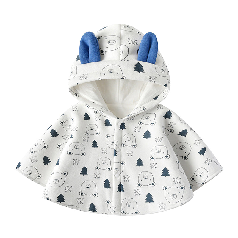 Baby Kid Unisex Cartoon Print Jackets Outwears Wholesale 22063074