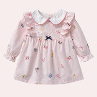 Load image into Gallery viewer, 2 Pieces Set Baby Girls Flower Print Tops And Pants Wholesale 22063090
