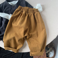 Load image into Gallery viewer, Baby Kid Boys Solid Color Pants Wholesale 220701185
