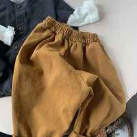 Load image into Gallery viewer, Baby Kid Boys Solid Color Pants Wholesale 220701185
