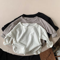 Load image into Gallery viewer, Baby Kid Unisex Solid Color Tops Wholesale 220701188
