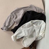 Load image into Gallery viewer, Baby Kid Unisex Solid Color Tops Wholesale 220701188
