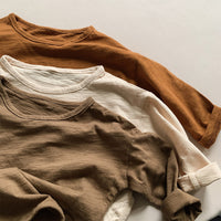 Load image into Gallery viewer, Baby Kid Unisex Solid Color Tops Wholesale 220701188
