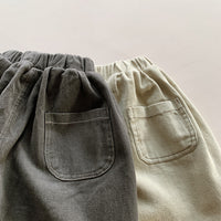 Load image into Gallery viewer, Baby Kid Boys Solid Color Pants Wholesale 220701205
