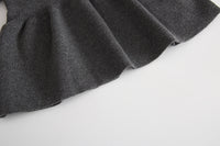 Load image into Gallery viewer, Baby Kid Girls Solid Color Crochet Sweaters Dresses Wholesale 22070123
