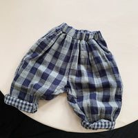 Load image into Gallery viewer, Baby Kid Unisex Checked Pants Wholesale 220701235
