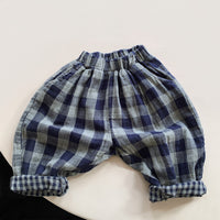 Load image into Gallery viewer, Baby Kid Unisex Checked Pants Wholesale 220701235
