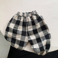 Load image into Gallery viewer, Baby Kid Unisex Checked Pants Wholesale 220701243
