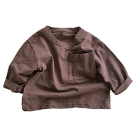 Load image into Gallery viewer, Baby Kid Unisex Solid Color Tops Wholesale 220701248
