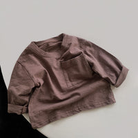 Load image into Gallery viewer, Baby Kid Unisex Solid Color Tops Wholesale 220701248
