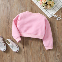 Load image into Gallery viewer, Baby Kid Girls Animals Cartoon Embroidered Hoodies&amp;Swearshirts Wholesale 220705123
