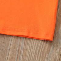 Load image into Gallery viewer, 3 Pieces Set Baby Kid Girls Halloween Cartoon Print Tops Dresses And Bow Headwear Wholesale 220705128
