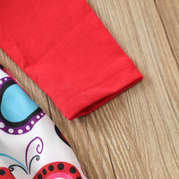 Load image into Gallery viewer, Baby Kid Girls Love heart Print Valentine&#39;s Day Dresses Wholesale 220705146
