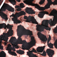 Load image into Gallery viewer, 2 Pieces Set Baby Kid Boys Leopard Tops And Pants Sleepwears Wholesale 220705161
