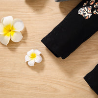 Load image into Gallery viewer, 2 Pieces Set Baby Kid Girls Animals Cartoon Print Hoodies Swearshirts And Leopard Pants Wholesale 220705237
