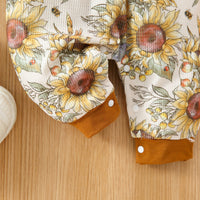 Load image into Gallery viewer, Baby Girls Flower Print Jumpsuits Wholesale 220705260
