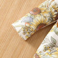 Load image into Gallery viewer, Baby Girls Flower Print Jumpsuits Wholesale 220705260
