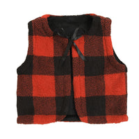 Load image into Gallery viewer, Baby Kid Unisex Leopard print Checked Vests Waistcoats Wholesale 220705261
