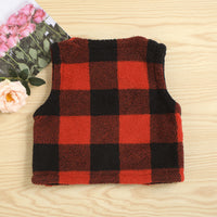 Load image into Gallery viewer, Baby Kid Unisex Leopard print Checked Vests Waistcoats Wholesale 220705261
