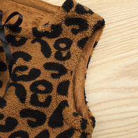 Load image into Gallery viewer, Baby Kid Unisex Leopard print Checked Vests Waistcoats Wholesale 220705261
