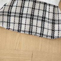 Load image into Gallery viewer, Baby Kid Girls Color-blocking Checked Dresses Wholesale 220705268
