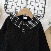 Load image into Gallery viewer, Baby Kid Girls Color-blocking Checked Dresses Wholesale 220705268
