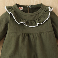 Load image into Gallery viewer, Baby Girls Solid Color Jumpsuits Wholesale 220705283
