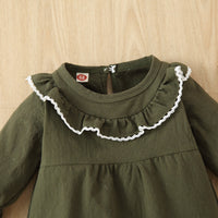 Load image into Gallery viewer, Baby Girls Solid Color Jumpsuits Wholesale 220705283

