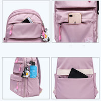 Load image into Gallery viewer, Girls Solid Color Accessories School Bags Wholesale 22070707
