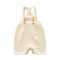 Load image into Gallery viewer, Baby Boys Solid Color Knitwear Rompers Wholesale 220707114
