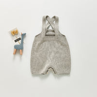 Load image into Gallery viewer, Baby Boys Solid Color Knitwear Rompers Wholesale 220707114
