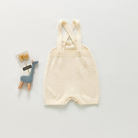 Load image into Gallery viewer, Baby Boys Solid Color Knitwear Rompers Wholesale 220707114
