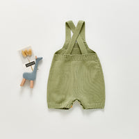 Load image into Gallery viewer, Baby Boys Solid Color Knitwear Rompers Wholesale 220707114
