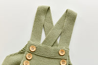 Load image into Gallery viewer, Baby Boys Solid Color Knitwear Rompers Wholesale 220707114
