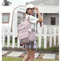 Load image into Gallery viewer, Girls Striped Letters Accessories School Bags Wholesale 220707127
