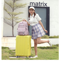 Load image into Gallery viewer, Girls Striped Letters Accessories School Bags Wholesale 220707127
