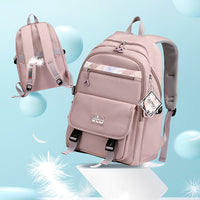 Load image into Gallery viewer, Girls Striped Letters Accessories School Bags Wholesale 220707127
