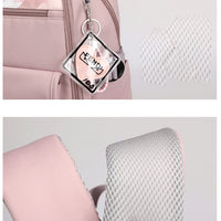 Load image into Gallery viewer, Girls Striped Letters Accessories School Bags Wholesale 220707127
