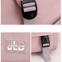 Load image into Gallery viewer, Girls Striped Letters Accessories School Bags Wholesale 220707127
