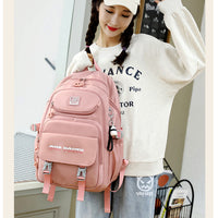 Load image into Gallery viewer, Girls Boys Color-blocking Print Accessories School Bags Wholesale 220707153
