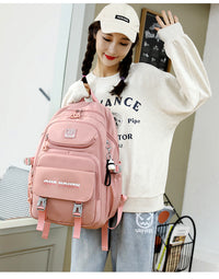 Load image into Gallery viewer, Girls Boys Color-blocking Print Accessories School Bags Wholesale 220707153
