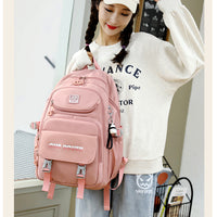 Load image into Gallery viewer, Girls Boys Letters Color-blocking Accessories School Bags Wholesale 220707163
