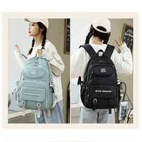 Load image into Gallery viewer, Girls Boys Letters Color-blocking Accessories School Bags Wholesale 220707163
