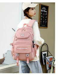 Load image into Gallery viewer, Girls Boys Letters Color-blocking Accessories School Bags Wholesale 220707163
