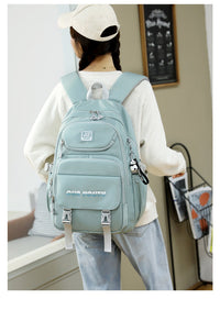 Load image into Gallery viewer, Girls Boys Letters Color-blocking Accessories School Bags Wholesale 220707163
