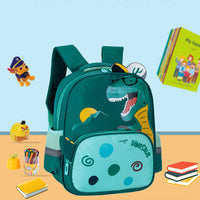 Load image into Gallery viewer, Unisex Letters Color-blocking Cartoon Print Accessories School Bags Wholesale 220707186
