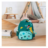 Load image into Gallery viewer, Unisex Letters Color-blocking Cartoon Print Accessories School Bags Wholesale 220707186
