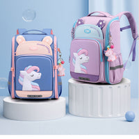 Load image into Gallery viewer, Unisex Letters Cartoon Unicorn Print Accessories School Bags Wholesale 220707188
